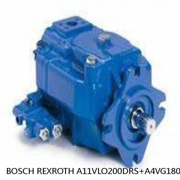 A11VLO200DRS+A4VG180EP-32+A4VG125EP BOSCH REXROTH A11VLO Axial Piston Variable Pump #1 image